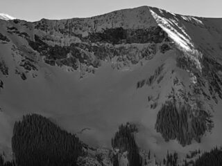 Jan 2, 2022: Very large natural avalanche on the North Face of Vallecito ridgeline that happened sometime early morning Friday during the storm

Photo Alex M