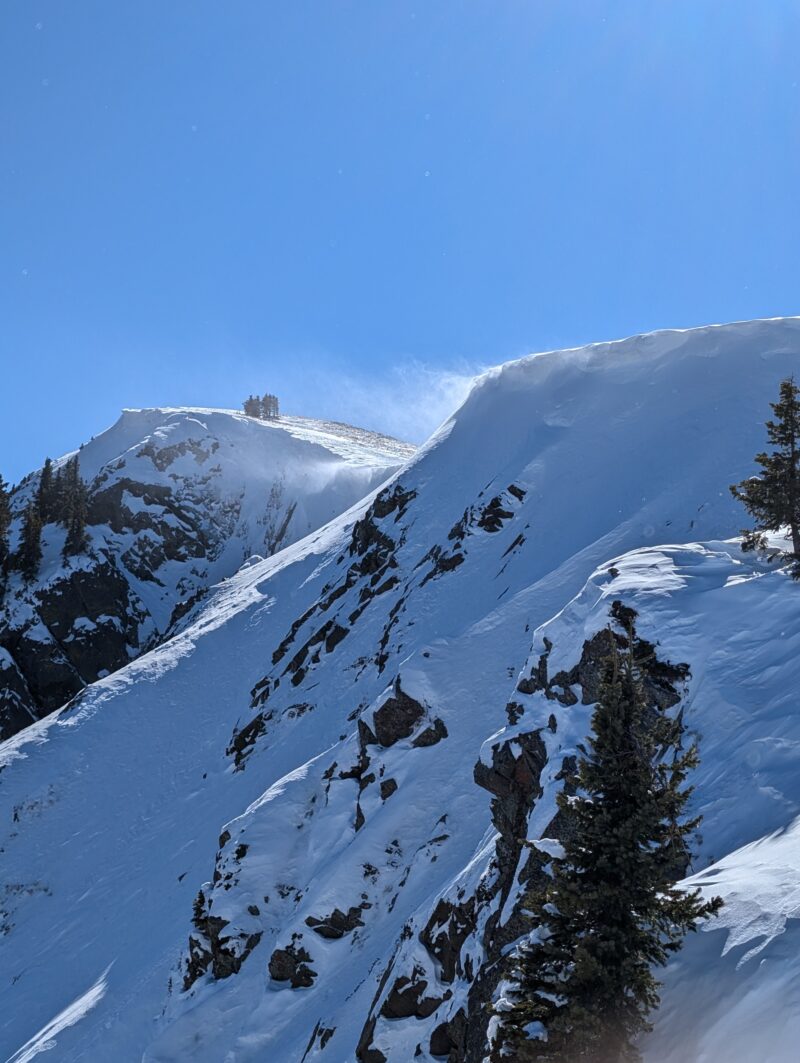 East slopes being loaded from moderate winds this afternoon. Winds are expected to ramp up tonight through the weekend.