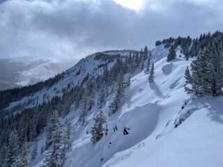 Dec 1, 2025: Monday morning's storm (12/01) dropped another 5-7 inches on the mountains near Taos.  We're getting closer having decent travel conditions out there.
