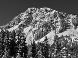 Jan 10, 2026: A couple of natural avalanche on the backside of Kachina Peak (ENE aspect) It looks like it started as loose snow avalanche in the steep terrain above before stepping down into persistent slab avalanche. This most likely happened during the intense precip rates on the morning of 1/9.