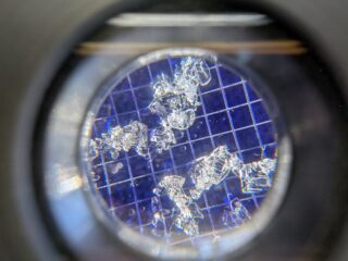 Jan 15, 2026: 2-4mm striated depth hoar exists all throughout our December drought layer, with even larger crystals existing near the ground.