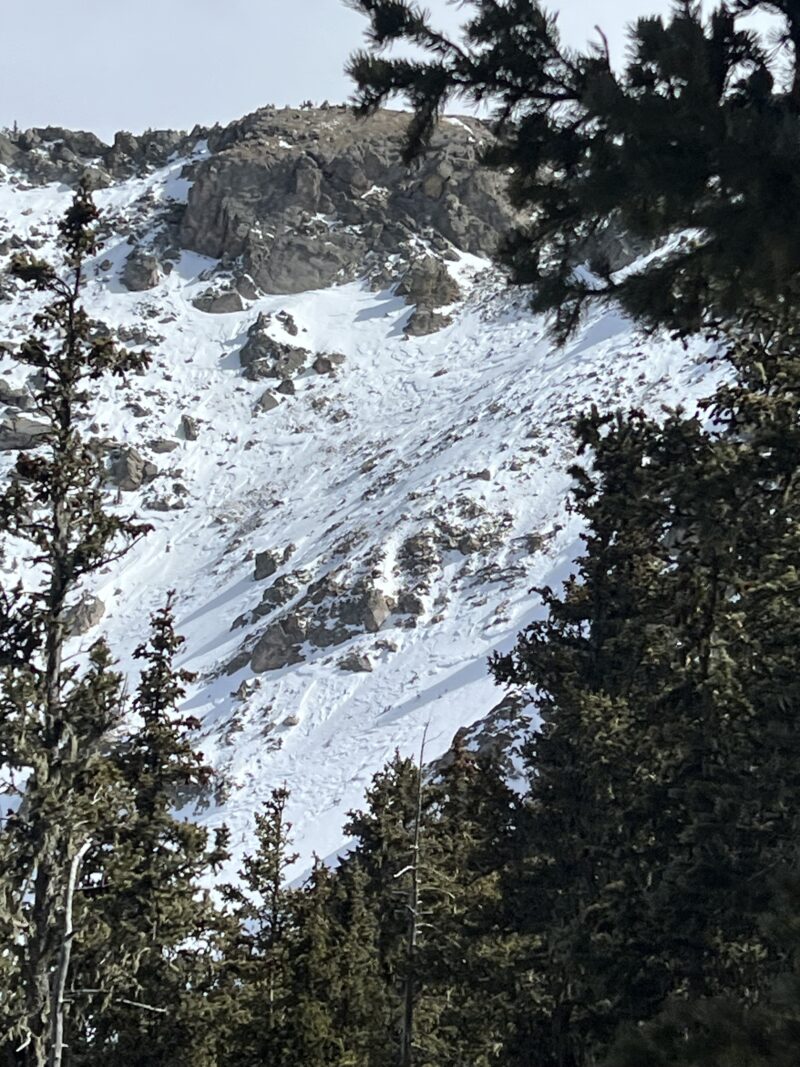 Wind affected snow in nambe